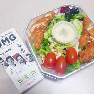올가니카 마시는 오엠지 카카오 — 4점을 준 리뷰어가 2019년 7월 올린 사용 사진