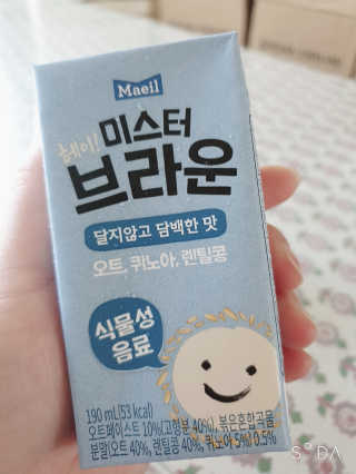 헤이미스터브라운 [매일유업] 헤이 미스터브라운 12개입 — 5점을 준 리뷰어가 2019년 9월 올린 사용 사진