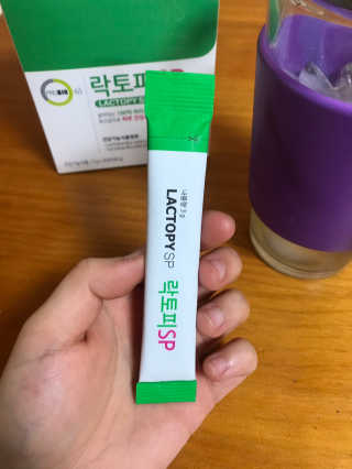 유산균하우스 [프로바이오닉]락토피SP 스틱 — 5점을 준 리뷰어가 2019년 1월 올린 사용 사진