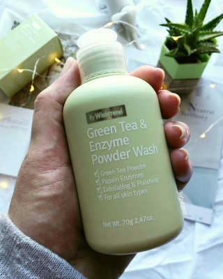 바이 위시트랜드 Green Tea Powder Wash — 4.17점을 준 리뷰어가 2018년 1월 올린 사용 사진