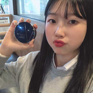 라임코스메틱 V 콜라겐 앰플 쿠션 — 5점을 준 리뷰어가 2020년 2월 올린 사용 사진