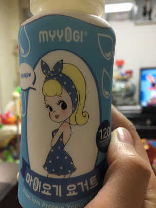 마이요기 요거트 — 5점을 준 리뷰어가 2019년 7월 올린 사용 사진
