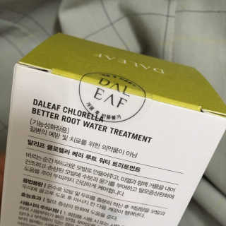 달리프 클로렐라 베러 루트 워터트리트먼트 200ml — 5점을 준 리뷰어가 2018년 12월 올린 사용 사진