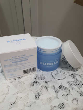 프리티스킨 슈퍼 하이드라 버블 크림 — 3.5점을 준 리뷰어가 2020년 3월 올린 사용 사진