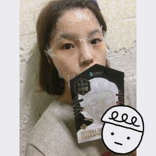 23years old 인쎄라 실프팅 쁘띠 마스크(5장) — 5점을 준 리뷰어가 2017년 8월 올린 사용 사진