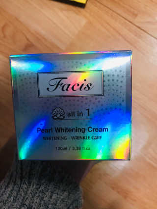 파시스 올인원 진주 화이트닝 크림 100ml — 4점을 준 리뷰어가 2018년 12월 올린 사용 사진