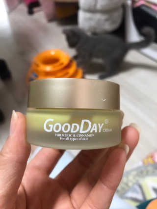 GoodDay Skincare GoodDay 강황 크림 — 3.5점을 준 리뷰어가 2019년 5월 올린 사용 사진
