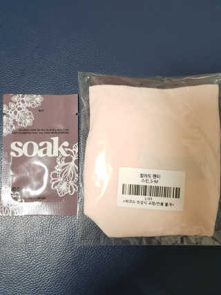 THEZAM [더잠] GELATO 팬티+친환경 속옷 전용 세제 SOAK 5ml — 5점을 준 리뷰어가 2019년 7월 올린 사용 사진