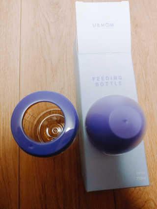 유비맘 PPSU 젖병 노꼭지_200ml_컬러 랜덤 발송 — 5점을 준 리뷰어가 2020년 3월 올린 사용 사진