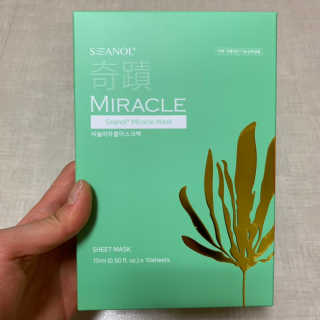 보타메디 씨놀®미라클마스크팩 — 4.5점을 준 리뷰어가 2019년 1월 올린 사용 사진