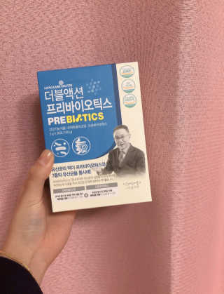 메이준뉴트리 이승남 원장의 더블액션 프리바이오틱스 — 5점을 준 리뷰어가 2020년 3월 올린 사용 사진