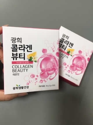 광희생활건강 광희 콜라겐뷰티 — 4점을 준 리뷰어가 2019년 11월 올린 사용 사진
