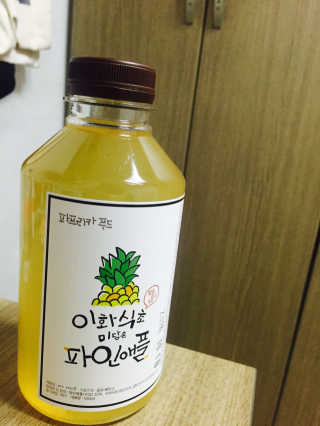 이화식초 미담은 파인애플 — 4점을 준 리뷰어가 2016년 10월 올린 사용 사진