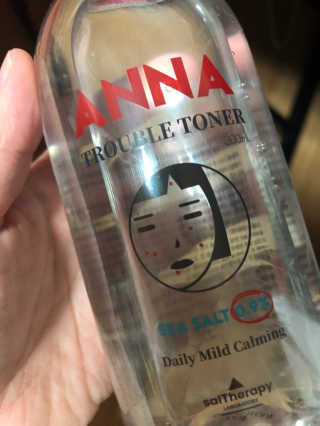 솔테라피 안나 트러블 토너 300ml — 4.5점을 준 리뷰어가 2019년 5월 올린 사용 사진