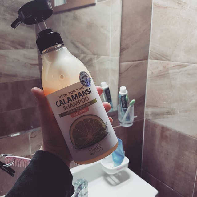 비타톡톡 깔라만시 샴푸 리뷰 사진