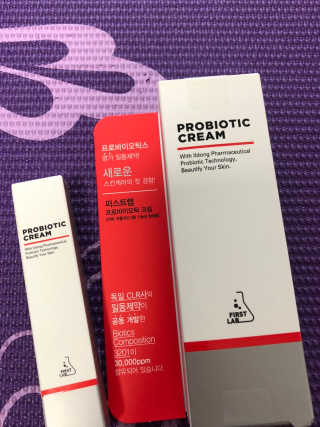 일동제약 퍼스트랩 프로바이오틱 크림 50ml — 4.83점을 준 리뷰어가 2018년 10월 올린 사용 사진