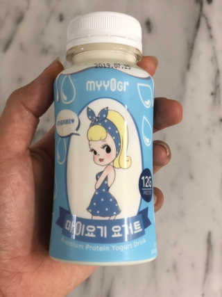 마이요기 요거트 — 4점을 준 리뷰어가 2019년 7월 올린 사용 사진