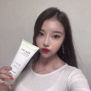 본다움 알로에 베라 수딩젤 — 5점을 준 리뷰어가 2019년 5월 올린 사용 사진