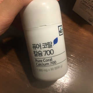 네츄럴굿띵스 퓨어 코랄 칼슘 700 30일분 — 4점을 준 리뷰어가 2018년 6월 올린 사용 사진