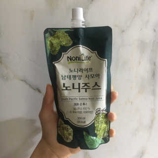 장수농가 남태평양 사모아 노니 원액 1L or 200mlx10팩 중 택 1 — 4점을 준 리뷰어가 2019년 1월 올린 사용 사진