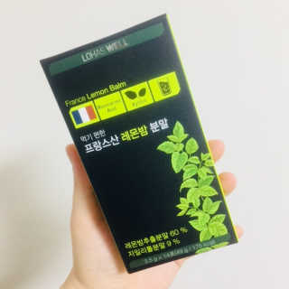 로하스웰 프랑스산 레몬밤 분말 — 5점을 준 리뷰어가 2018년 6월 올린 사용 사진