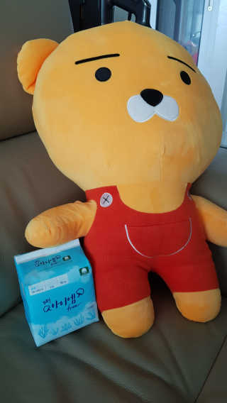 보타메디 마이아이엠 생리대 — 5점을 준 리뷰어가 2019년 1월 올린 사용 사진