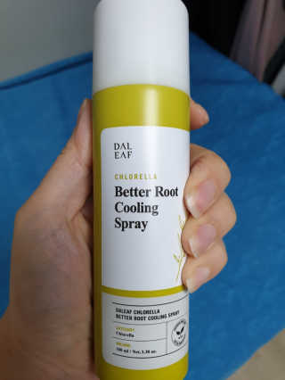 달리프 클로렐라 베러 루트 쿨링 스프레이 100ml — 4점을 준 리뷰어가 2019년 7월 올린 사용 사진