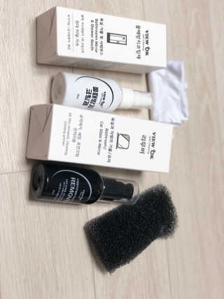 뷰오케이 욕실 화장실 셀프 물때제거 코팅제,리무버 50ml — 4점을 준 리뷰어가 2019년 5월 올린 사용 사진