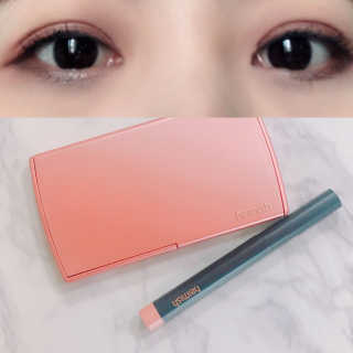 헤이미쉬 데일리즘 코랄릭 스틱 아이 섀도우 — 4.67점을 준 리뷰어가 2018년 3월 올린 사용 사진