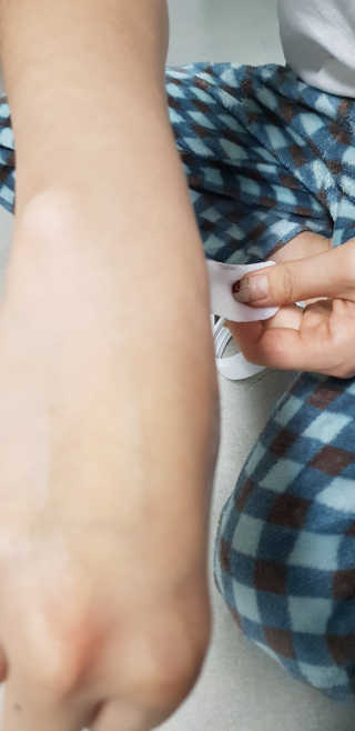 나이팅게일 데일리 더마 클렌징패드 마일드 — 5점을 준 리뷰어가 2019년 1월 올린 사용 사진