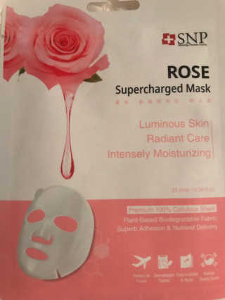 SNP Supercharged Mask_Rose Centifoli Flower — 5점을 준 리뷰어가 2018년 12월 올린 사용 사진