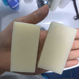 마마스케어 달맞이꽃 아기비누_민감하고 여린 피부 케어 — 4.33점을 준 리뷰어가 2018년 1월 올린 사용 사진
