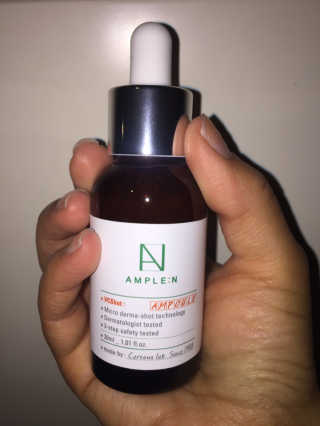 앰플엔 AMPLEN VC SHOT AMPOULE — 4.5점을 준 리뷰어가 2018년 12월 올린 사용 사진