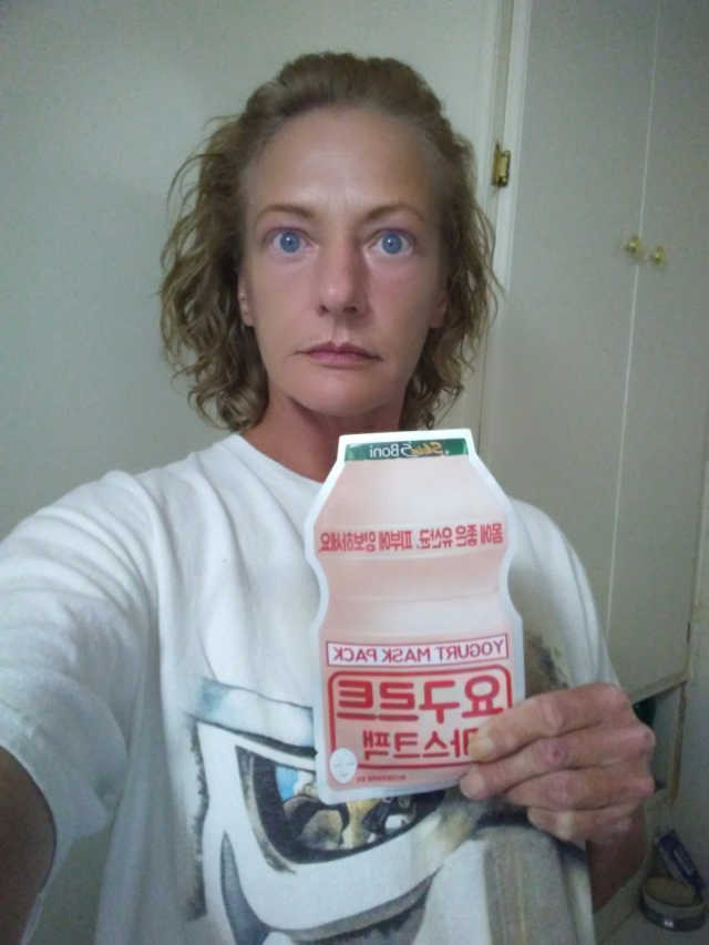 스킨스보니 요거트 마스크팩 리뷰 사진