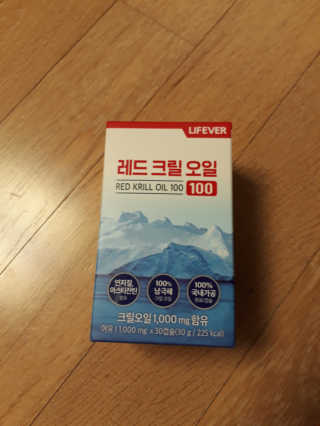 라이프에버 레드크릴오일 100 — 5점을 준 리뷰어가 2019년 3월 올린 사용 사진