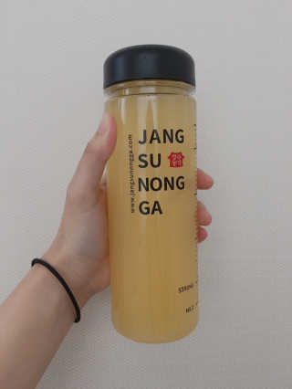 장수농가 리얼깔라만시 원샷 50ml 10팩+보틀 — 5점을 준 리뷰어가 2019년 5월 올린 사용 사진