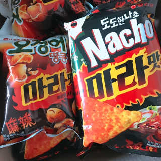 오징어땅콩,도도한나쵸 오징어땅콩 마라맛, 도도한나쵸 마라맛 — 5점을 준 리뷰어가 2019년 8월 올린 사용 사진