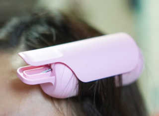 유닉스 USB 충전식 헤어롤 슈가핀 38mm — 3점을 준 리뷰어가 2020년 3월 올린 사용 사진