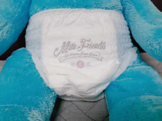 밀크프렌즈 MILK FRIENDS 쿠션 팬츠 기저귀 — 5점을 준 리뷰어가 2018년 8월 올린 사용 사진