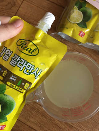 장수농가 리얼깔라만시 — 5점을 준 리뷰어가 2018년 6월 올린 사용 사진
