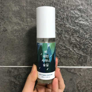 르플랑 제주 패브릭 퍼퓸 60ml 8종 — 4.5점을 준 리뷰어가 2018년 9월 올린 사용 사진