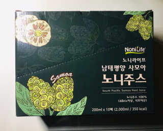 장수농가 남태평양 사모아 노니 원액 1L or 200mlx10팩 중 택 1 — 5점을 준 리뷰어가 2019년 1월 올린 사용 사진