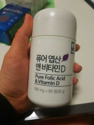 네츄럴굿띵스 퓨어 락토 철분 60일분 — 4.33점을 준 리뷰어가 2018년 2월 올린 사용 사진