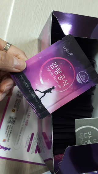 [감량공식] 다이어트 건강기능식품 — 5점을 준 리뷰어가 2019년 12월 올린 사용 사진