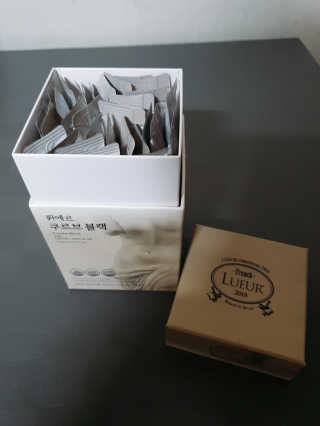 [하우투잇] 뤼에르 쿠르브 블랙 10ml x 30포 총 300ml — 5점을 준 리뷰어가 2020년 3월 올린 사용 사진