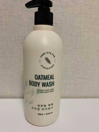 (주)에네스티 내추럴 촉촉  오트밀 바디워시 500ml — 5점을 준 리뷰어가 2020년 3월 올린 사용 사진
