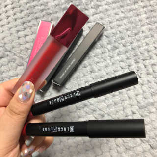 [블랙루즈] 에어 핏 촉촉틴트 + 크리미 벨벳 립크레용 — 4점을 준 리뷰어가 2018년 7월 올린 사용 사진