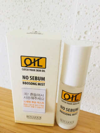 보나쥬르 노세범 뽀송 미스트 50ml — 5점을 준 리뷰어가 2018년 6월 올린 사용 사진