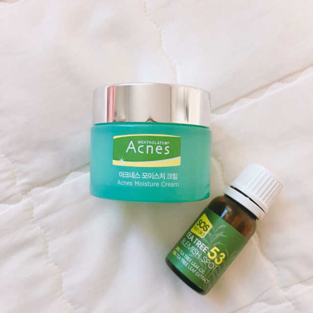 아크네스 모이스처 크림 리뷰 사진