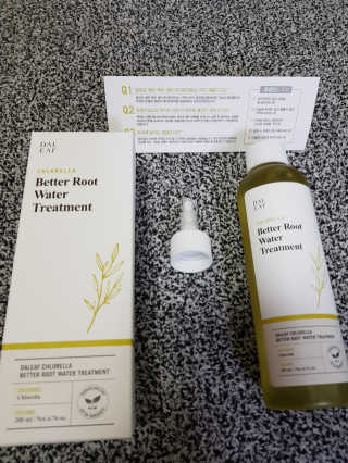 달리프 클로렐라 베러 루트 워터트리트먼트 200ml — 5점을 준 리뷰어가 2019년 4월 올린 사용 사진
